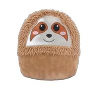 Hoodie Plaid Sloth Hooded Shawl Plush Cartoon