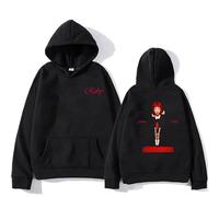 Hoodie Ruby JEN-NIE Album Fashion Men/women Hoodies Harajuku Aesthetic Winter Clothes Fleece Pullover Sweatshirt Vintage XS-3XL-Black||S