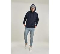 Hoodie urban Classic raglan zip pocket Bleu M
