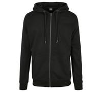 Urban Classics Basic Terry Zip Sweatshirt Blue XL Men