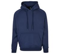 Urban Classics Blank Hoodie Blue XS Men