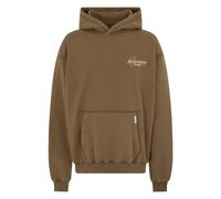 Hoodie with embroidered logo - male - REPRESENT - Hoodies - Brown - S - Sweatshirts & Hoodies S