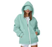 Hoodie With Eye Mask Built In Women Fashion Hidden Pockets Sweatshirt Pullover Long Sleeves Fleece Cosy Warm Classic Casual Baggy Sweatshirts Wearable Blanket Hoodies For Adults Men Women