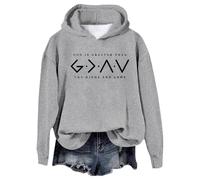 Hoodie With Zip Pockets,God Is Greater Than The Highs And Lows Sweatshirt Women Pullover Long Sleeve Graphic Top