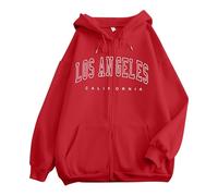 Hoodie Women's Pullover Hoodie Hoodie Sweatshirt with Hood Material: Polyester with Plush. Cuffed hem will delight you. Soft, skin-friendly, warm lightweight sweatshirt fabric., RD1, XXL