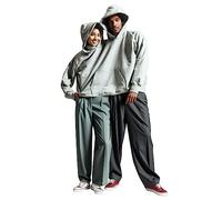 Hoodie Women's Sweatshirt Hoodie Pullover Hooded Pullover Hoodie Funny Couple Hooded Sweatshirt Oversized Casual Long Sleeve Pullover Loose Fit Top for Two, gray, One Size