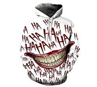 Hoodies 3D Print Men Hoodie Sweatshirt Clown Pullover Haha Joker Hoodie Skateboard Hip Hop 2020