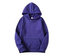 Hoodies for Men Uk Gym - Mens Long Sleeve Hoodies Solid Color Hoodie Pull-Over Soft Comfy Hooded Pullover Adult Spring Autumn Sweatshirts with Pockets Hoody for Sports Running Work And Lounge Wear