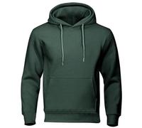 Hoodies for Men UK,Mens Fleece Solid Color Long Sleeved Drawstring Pullover Sweatshirt with Large Kangaroo Pocket,Fall Winter Classic Activewear Hoody Casual Sweaters Comfortable Warm Jumpers S-3XL
