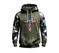 Hoodies For Men Uk,Patriotic Graphic Pullover Hoodie Journey Commemorative Sweatshirt Casual Warm Fleece Lined