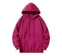 Hoodies For Men UK - Solid Long Sleeve Sweatshirts Oversized Pullover Hoodie Loose Fit Hooded Sweatshirt Classic Heavyweight Hoodies Casual Streetwear Soft Gym Shirts Outdoor Warm Sweaters XXXXXL