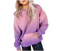 Hoodies for Teen Girls Trendy 2025 Long Sleeve Causal Pullover Tops Cute Hooded Sweatshirt Tween Girl Clothes 2-12 Years
