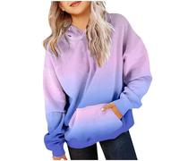 Hoodies for Teen Girls Trendy 2025 Long Sleeve Causal Pullover Tops Cute Hooded Sweatshirt Tween Girl Clothes 2-12 Years