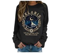 Hoodies for Women Acotar Velaris Sweatshirt City Of Starlight Lightweight Pullover Top Bookish Long Sleeve Clothes 2024 New