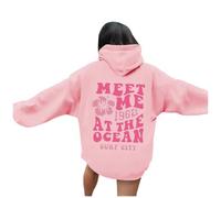 Hoodies For Women Uk, Oversized Hoodies for Women UK Plus Size Sweatshirt with Pocket 2025 Fashion Long Sleeve Tops Hooded Pullover, Cricket Jumper