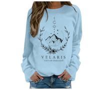 Hoodies for Women Velaris City Of Starlight Sweatshirt - Acotar Sarah J Maas A Court Of Thorns And Roses Sweater 2024 New