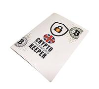Hooe England Crypto Seed Storage Password Keeper 25 Passphrase Backup & Recovery Word Paper Card A4 Bi-Fold 210 X 297MM