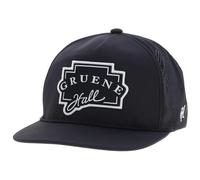 HOOEY Men's Gruene Hall Adjustable Snapback Hat, Black/White, One size