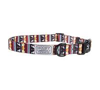 Hooey Nomad Dog Collar, Durable Polyester Webbing Collar with Western-Inspired Prints, Totem, Large