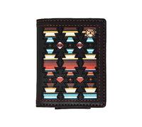 Hooey Sunizona Knockout HFW023-SPBK Men's Bifold Money Clip, One Size