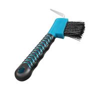 Hoof Pick for Goats, Horse Grooming Brush with Handle, Soft Touch Grip Cleaning Tool, Removes Dirt, Rocks, and Debris, Ideal for Livestock Hoof Maintenance, 16.5x8.5cm