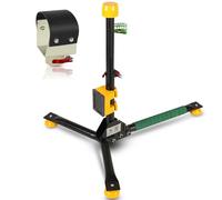 Hoof stand with magnets, adjustable hoof stand, professional farrier stand, farrier stand for draft horses, hoof trimming stand, ergonomic hoof cradle, anti-slip horse shoeing yard stand, 2 in 1
