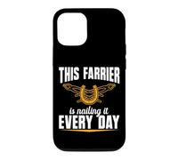 Hoof Trimming Horseshoe Equine Equestrian Nailing Farrier Case for iPhone 12/12 Pro