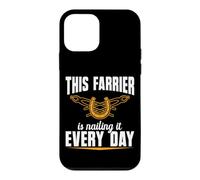 Hoof Trimming Horseshoe Equine Equestrian Nailing Farrier Case for iPhone 12 mini