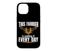 Hoof Trimming Horseshoe Equine Equestrian Nailing Farrier Case for iPhone 14