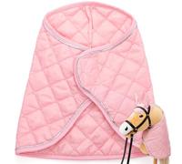 Hoofly Hobby Horse Accessories - Blanket in Pink, Soft & Durable [TÜV Approved], High-Quality & Stylish Hobby Horse Blanket for Play, Care & Training