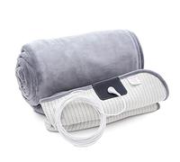 Hooga Grounding Blanket Large Throw Blanket with Conductive Silver Thread. 50'' x 60'' Blanket May Help Improve Sleep. EMF ESD Protection. May Improve Inflammation and Energy.