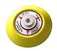 Hook and Loop Backing Pad 75mm Rotary Backing Pad Orbital Sander Polisher Spindle Pad with 6mm Shank Drill Adapter for Sanding Buffing and Polishing