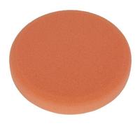 Hook-And-Loop Buffing & Polishing Foam Head 150 X 25mm - Orange/firm