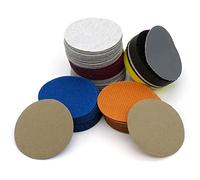 Hook and Loop Discs SUPERTOOL 4000# 2 Inch Polishing Sander Pads, Wet/Dry Hook and Loop Sanding Discs with 50mm Velcro Type Backing Pads - Total 10 Discs