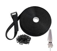 Hook and Loop Extender Strap | Self-Adhesive 20 Ft Organization - Cable Straps Roll,for Family Friends Home Indoor Outdoor Garage