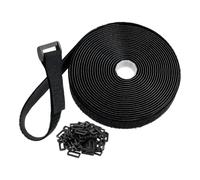 Hook and Loop | Nylon Strong Self-Adhesive Organization - Cable Straps Roll | for Family Friends Sports Indoor Outdoor Garage