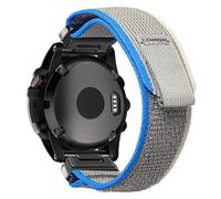 Hook and Loop Nylon Watch Band Sports Strap Compatible With Garmin Watch | Replacement Band For Fēnix/Forerunner/Instinct/Approach/MARQ/Quatix/Enduro/Epix/D2/Tactix Series