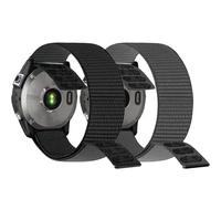 Hook and Loop Quick 26mm Nylon Ultralight Sport Watch Band for Garmin Fenix 8 51mm/Fenix 7X/6X/5X/5X Plus/6X Pro Band,UltraFit Strap for Instinct 2X/Enduro 3/Quatix 7/Descent/Tactix 7Pro,epix Pro 51mm