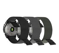 Hook and Loop Quick Dry 26mm Nylon Ultralight Sport Watch Band for Garmin Fenix 8 51mm/Fenix 7X/6X/5X/3/5X Plus/6X Pro Band,UltraFit Strap for Enduro 3/2/1/Quatix 7/Descent Mk2i/Tactix 7Pro,epix Pro