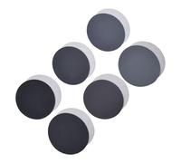 Hook and Loop Sanding Discs, 5 Inch 320-1500 Grit Silicon Carbide Wet Dry Sandpaper, 30pcs Assorted for Auto Furniture Metal Polishing