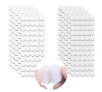 Hook and Loop Self 20mm, Self Adhesive Dots 600 Pcs, Sticky Dots Double Sided, Round Self Adhesive Dots Tapes White, for School Learning Materials and Home Use