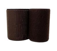 Hook and Loop Strip Tape, Sew-On Hook and Loop Tape Multicolor 100mm x 1-5 Yards Pack of 2(Coffee,100MM x 2 Yards)