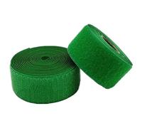 Hook and Loop Strip Tape, Sew On Hook and Loop Tape Multicolor 38mm Width Multiple Sizes Pack of 2(Grass Green,38mm/10Yards)