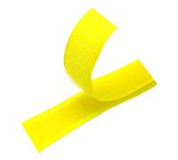 Hook and Loop Strip Tape, Sew On Non-Adhesive Hook and Loop Tape 50mm Wide Multiple Sizes Multicolor 2 Pcs(Yellow,50MM x 1 Yards)