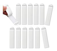 Hook and Loop Tape, Adhesive Fastener Strips, Wall Mounting Solution, No-Punching Design, Reusable Strong, Compact Ideal for Dormitory, Garage, Study, Kitchen, Picture Frames