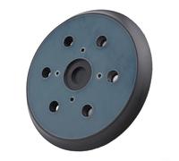 Hook And Loops Sanding Pad 6 Inch 6 Hole 150mm Backing Pad For Random Orbital Sander Flexible PU Pad For Dust Collection And Surfaces Sanding