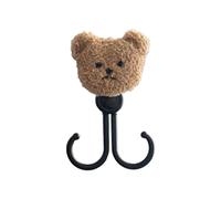 Hook Cute Bear Figure Cart for Bag Drooling Towel Pram Hanger Mother Essential Baby Product Pram Storage for Infant
