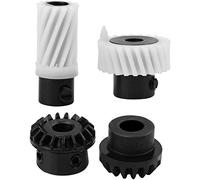 Hook Drive Gear for Singer, Universal Plastic Feed Drive Gears Feed Shaft Gear Replacement Accessories, 4 Pcs Singer Sewing Machine Drive Gear Kit for Singer