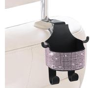 Hook for the headrests of car seats - interior storage space hanger drink holder | storage hook for the seat backs - for sports utility vehicle and trucks daily commuting routes