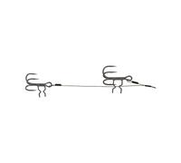 Hook Fox Rage Strike Point Double Stinger (x2) Gris 18/7 cm / 18 kg